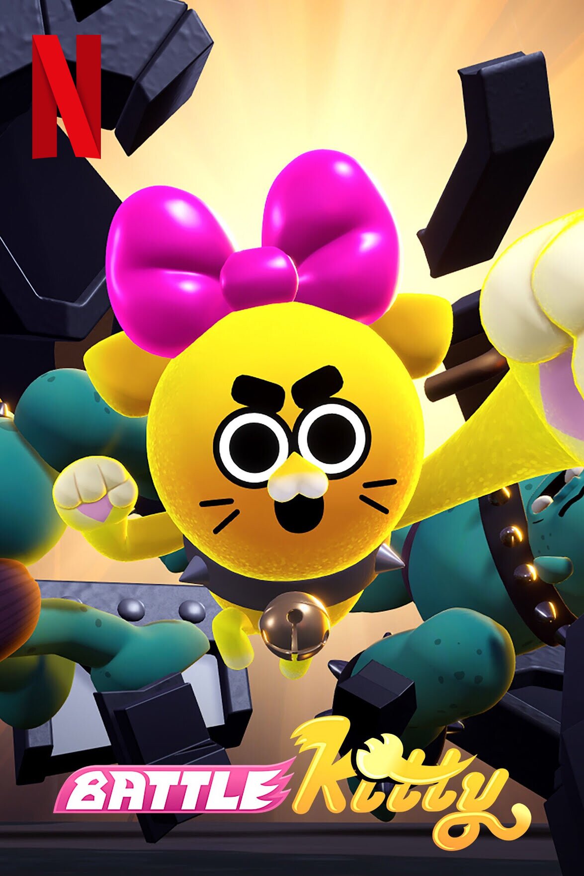Battle Kitty - Vertical TV Show Poster