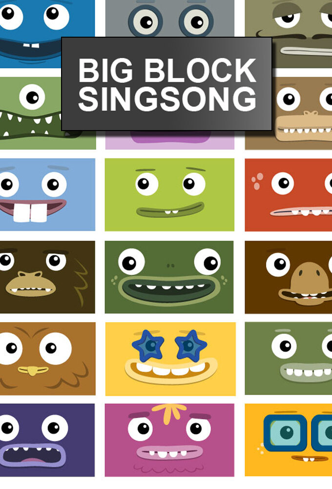 Big Block Singsong - Vertical TV Show Poster
