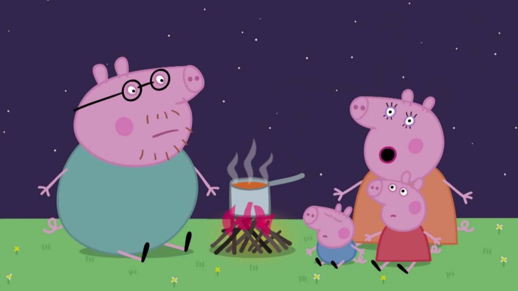 Camping (Season 1, Episode 35) From Peppa Pig - Cartoons About Camping
