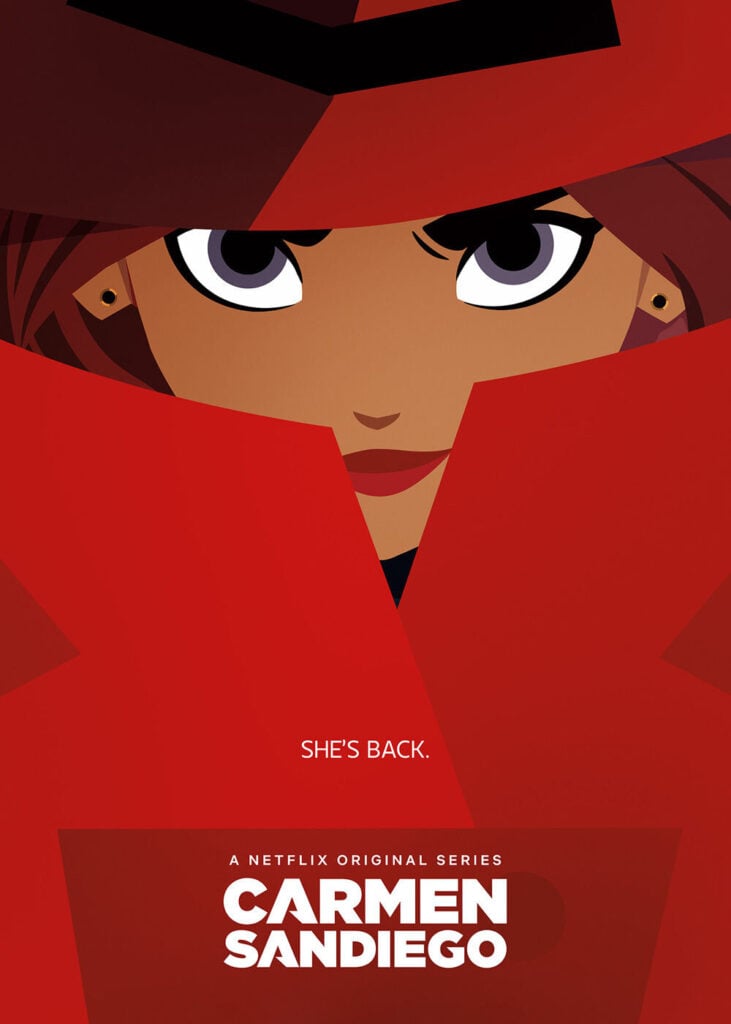 Carmen Sandiego - Vertical TV Show Poster