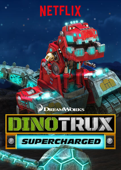 Dinotrux Supercharged - Vertical TV Show Poster
