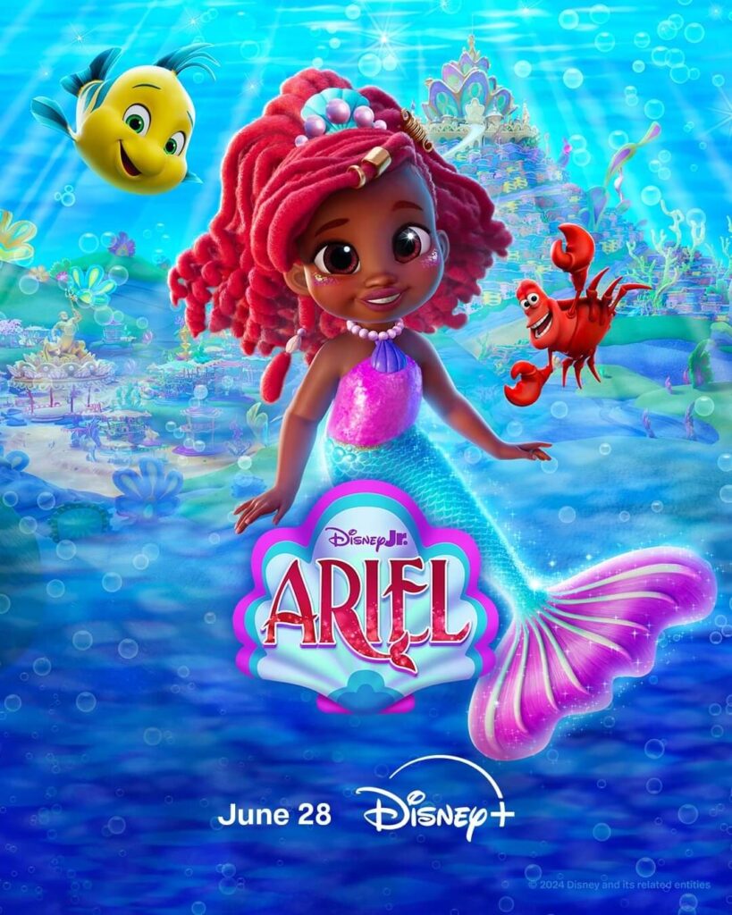 Disney Jr.'s Ariel - Vertical TV Show Poster