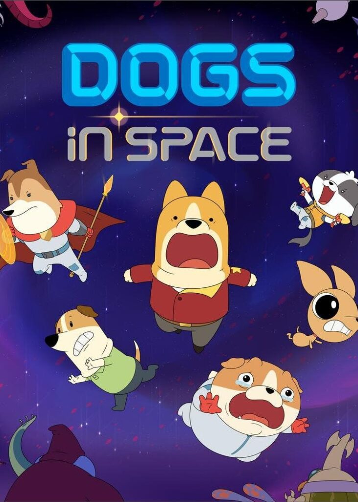 Dogs in Space - Vertical TV Show Poster