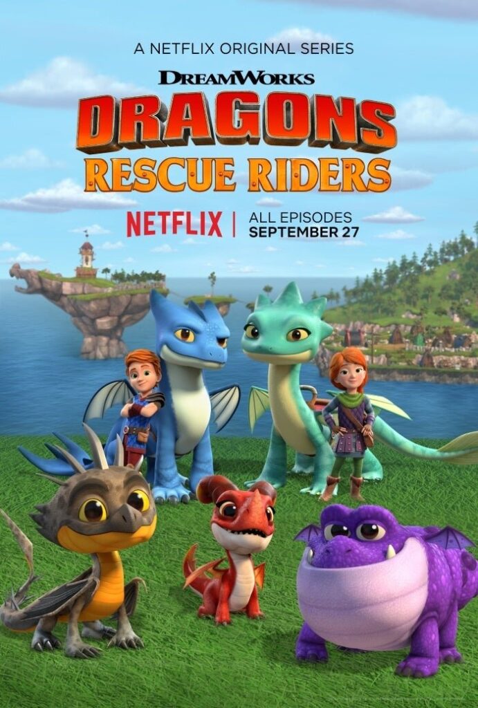Dragons: Rescue Riders - Vertical TV Show Poster