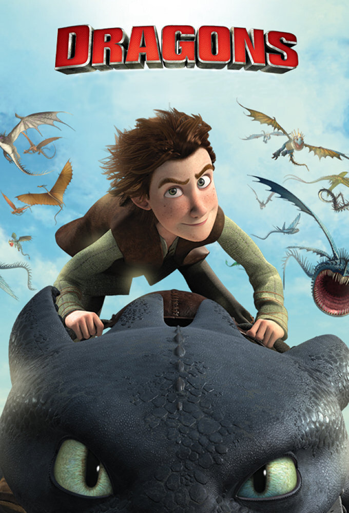 DreamWorks Dragons - Vertical TV Show Poster