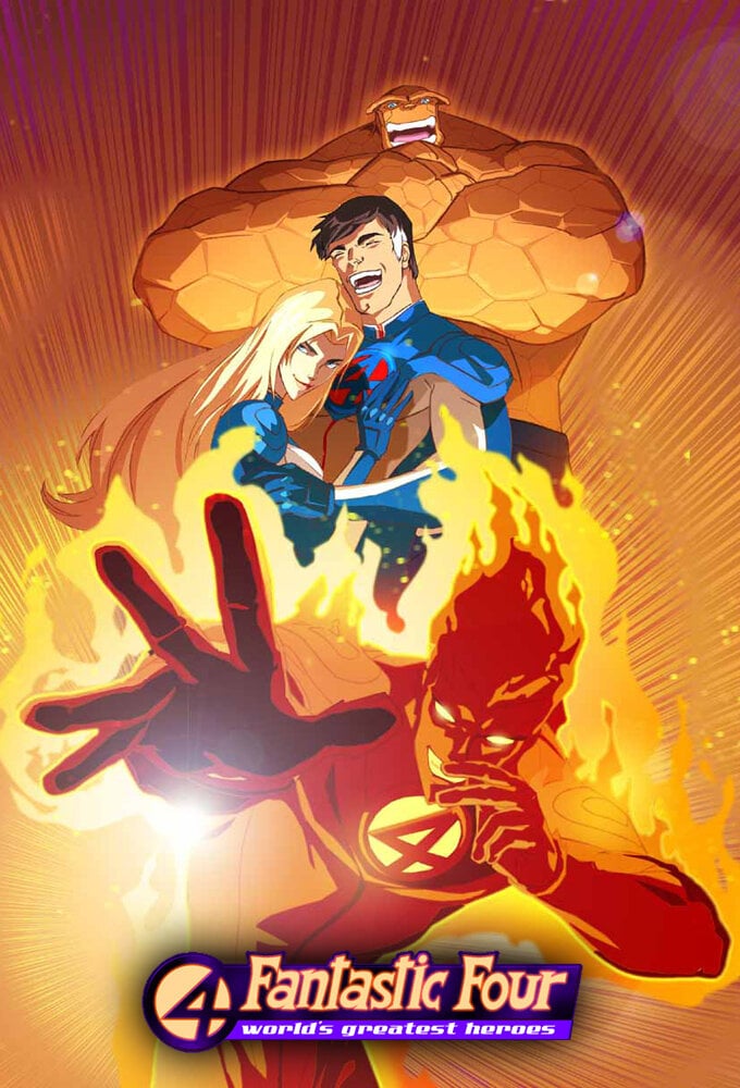 Fantastic Four: World's Greatest Heroes - Vertical TV Show Poster