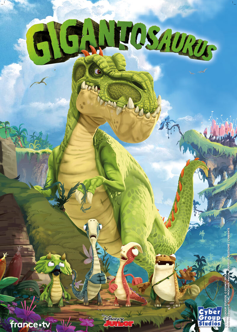 Gigantosaurus - Vertical TV Show Poster