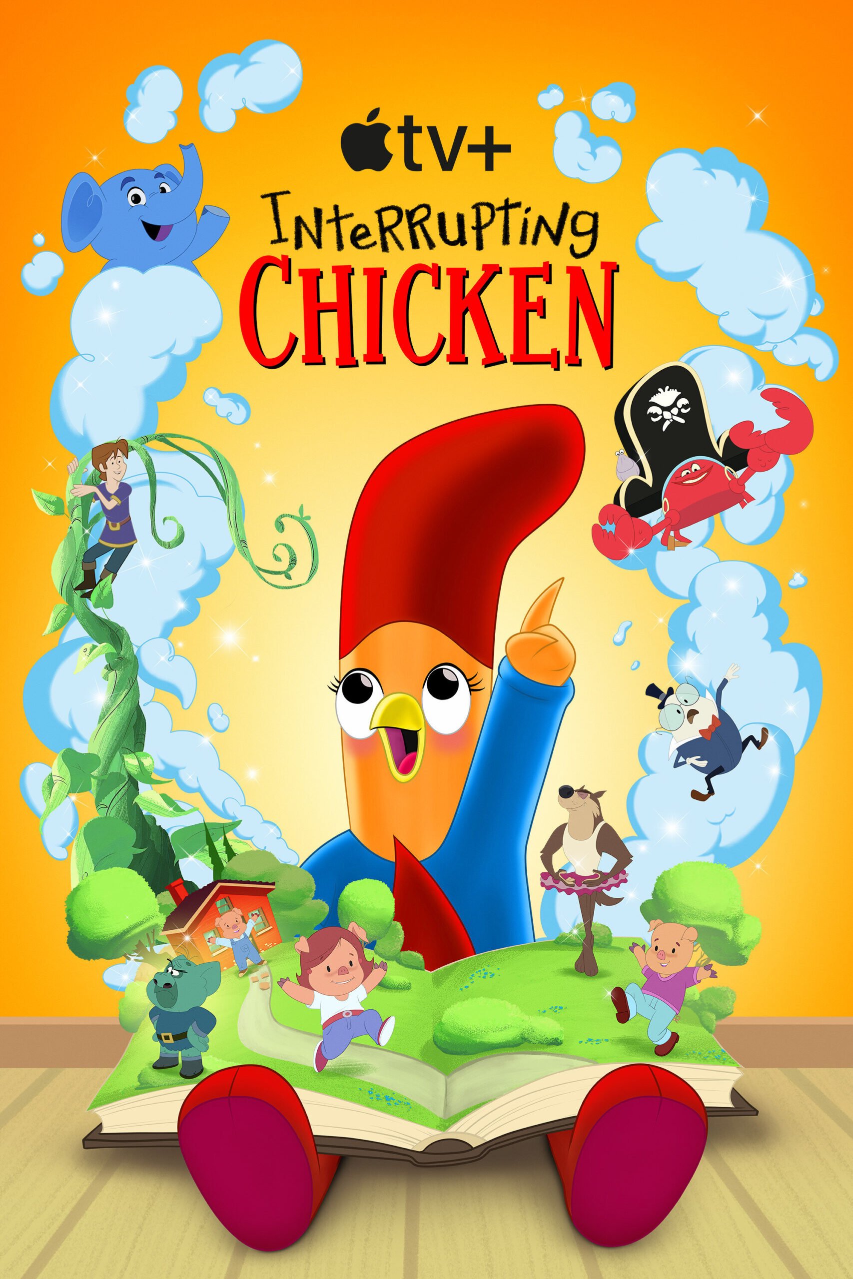 Interrupting Chicken - Vertical TV Show Poster