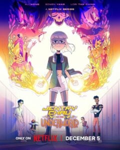 Jentry Chau vs. The Underworld - Vertical TV Show Poster