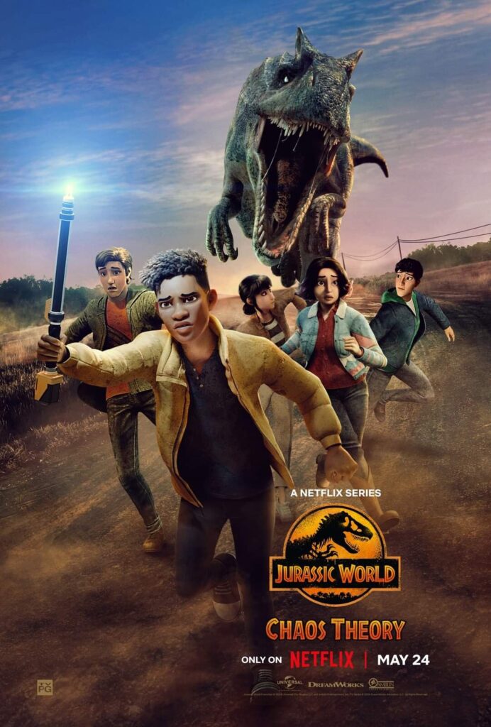 Jurassic World: Chaos Theory - Vertical TV Show Poster