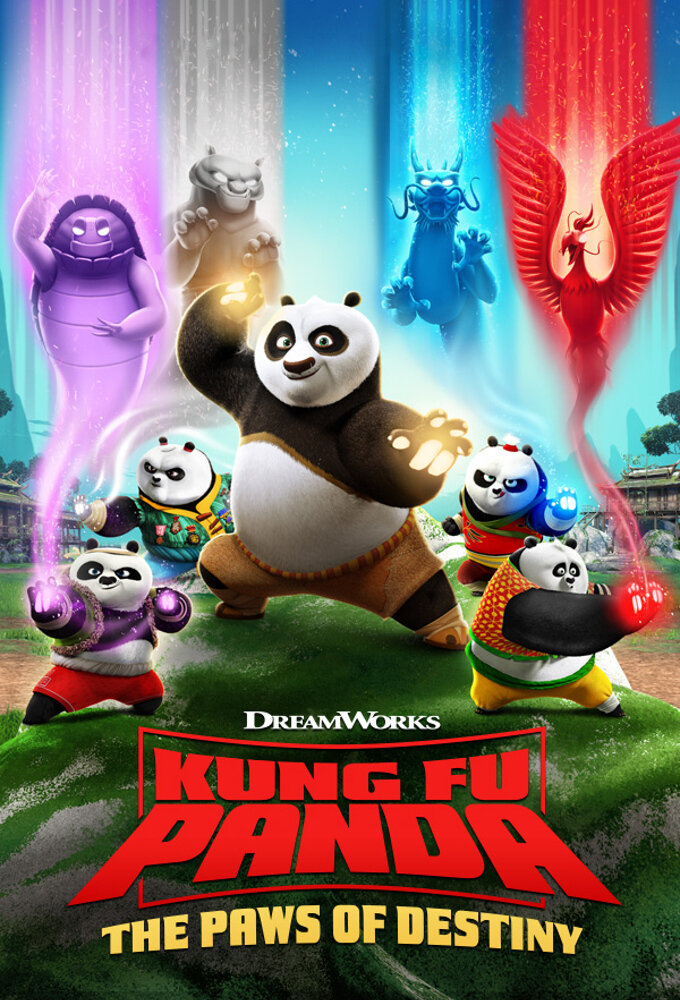 Kung Fu Panda: The Paws of Destiny - Vertical TV Show Poster