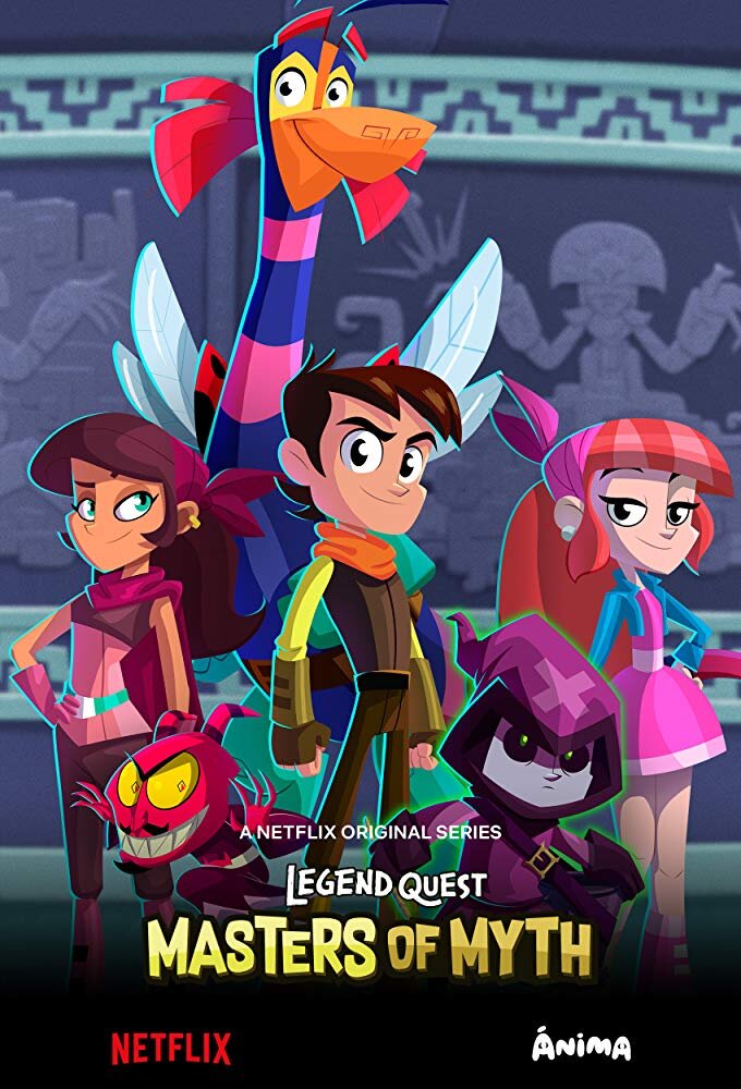 Legend Quest: Masters of Myth - Vertical TV Show Poster