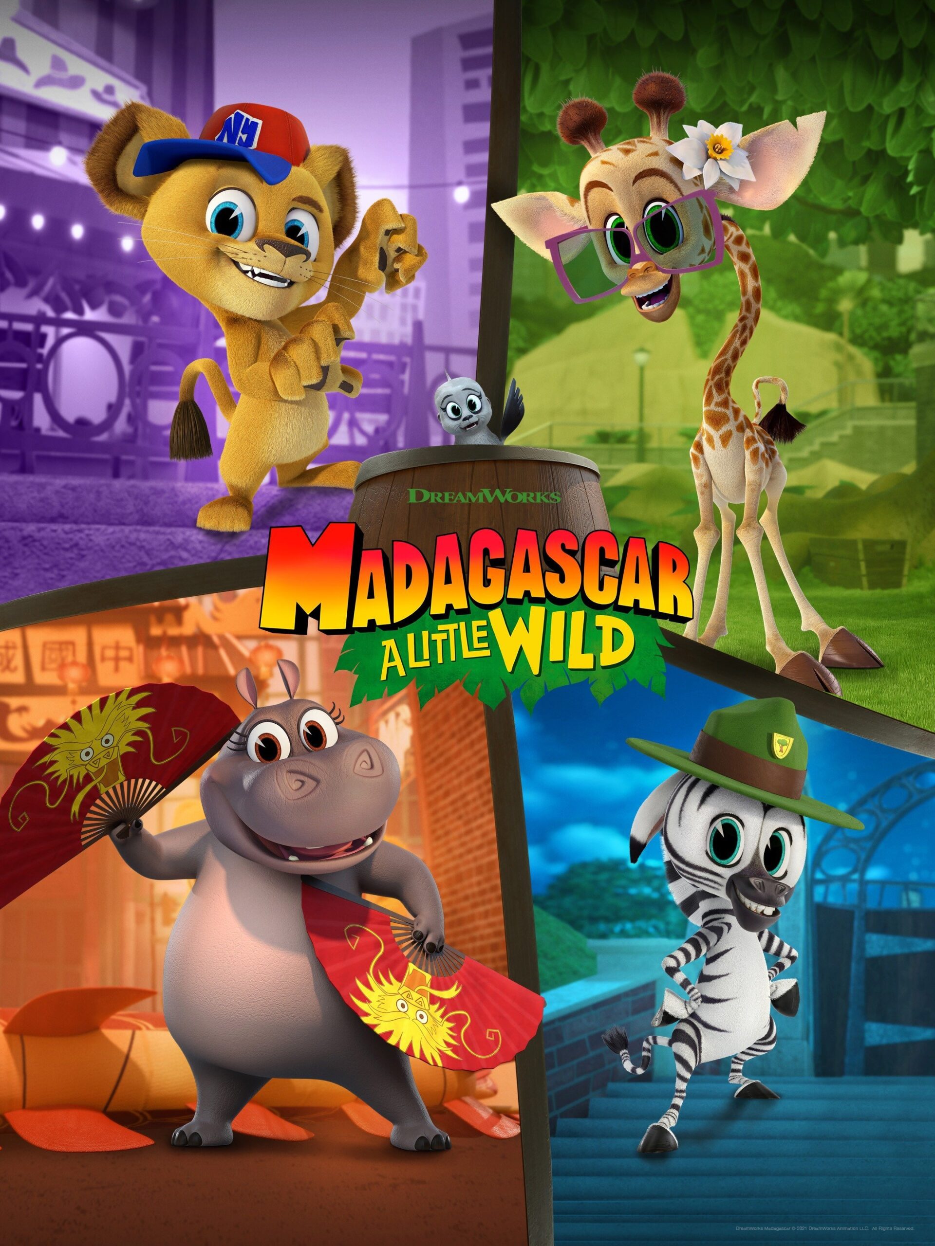 Madagascar: A Little Wild - Vertical TV Show Poster