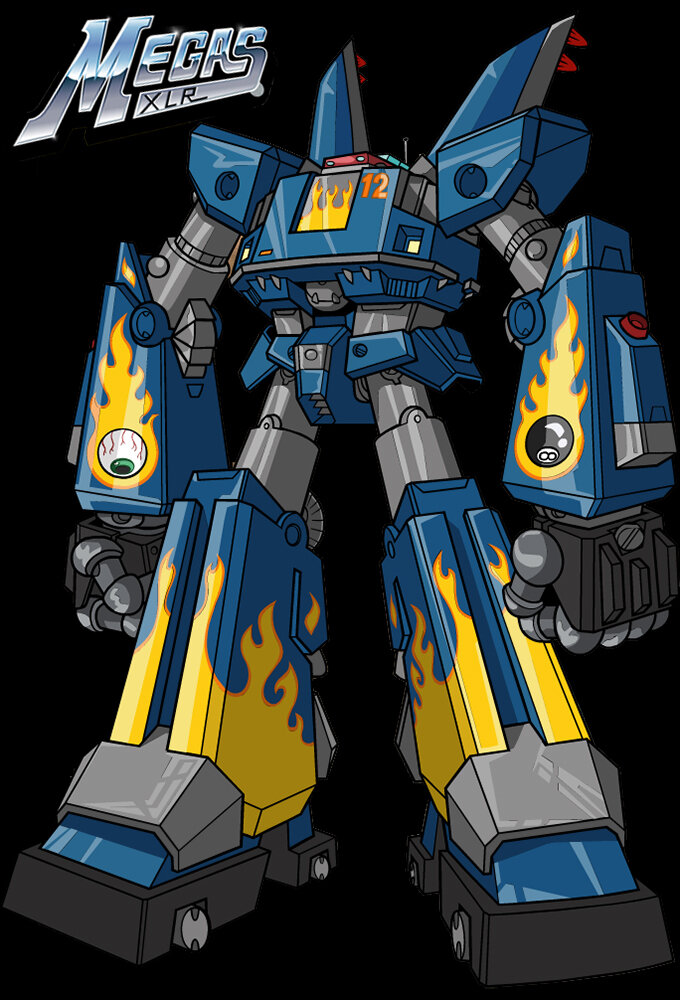 Megas XLR - Vertical TV Show Poster