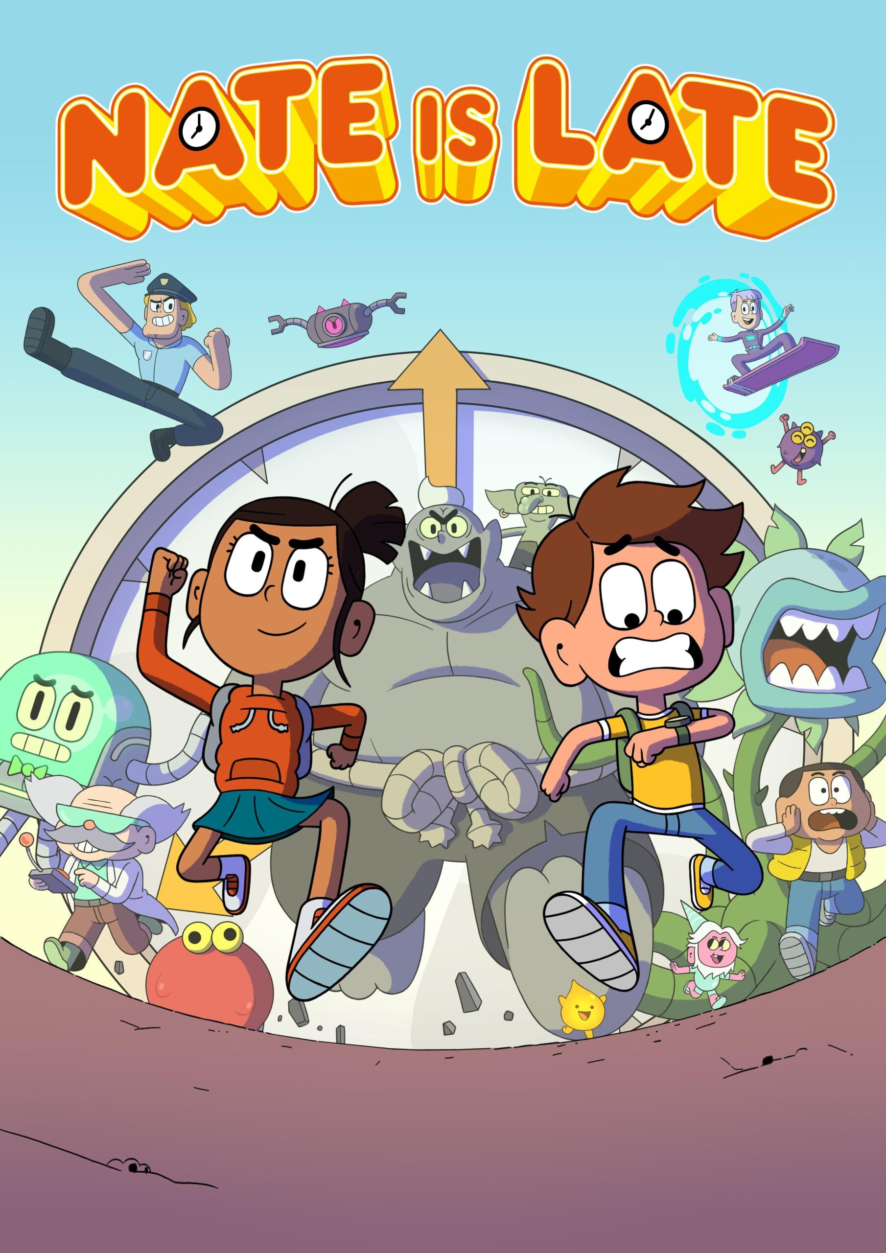 Nate Is Late - Vertical TV Show Poster