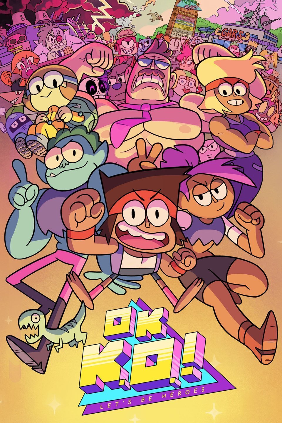 OK K.O.! Let's Be Heroes - Vertical TV Show Poster