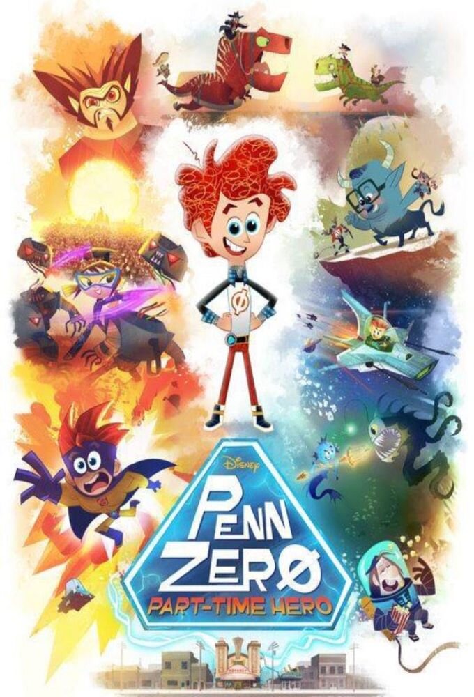 Penn Zero: Part-Time Hero - Vertical TV Show Poster