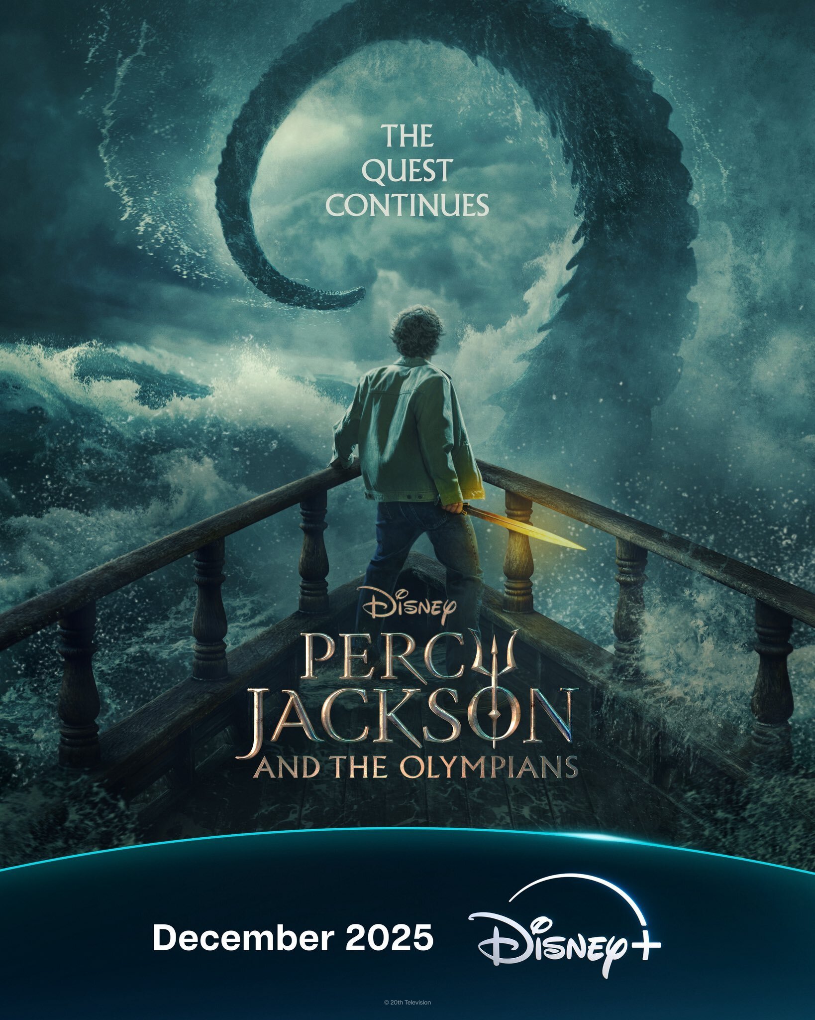 Percy Jackson and the Olympians - Vertical TV Show Poster