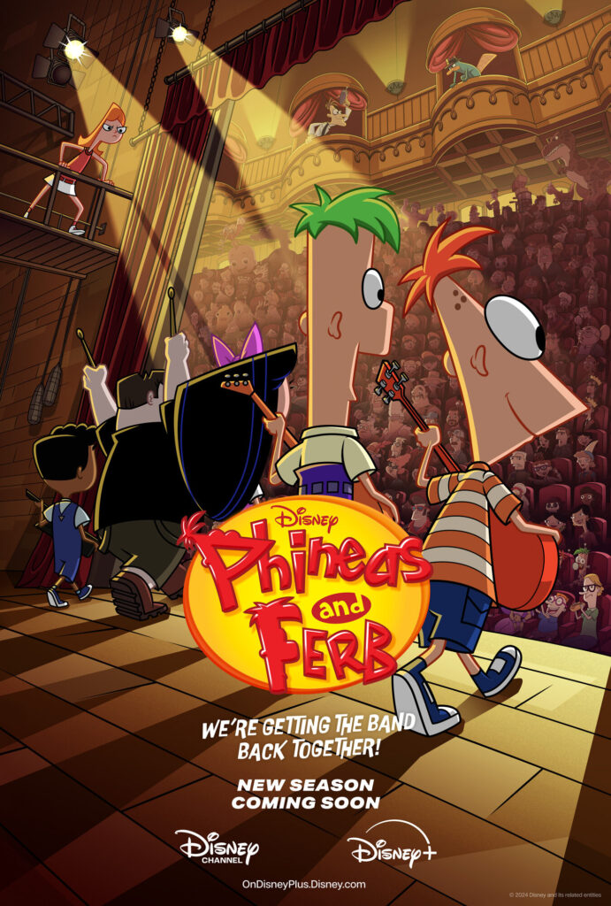 Phineas and Ferb - Vertical TV Show Poster