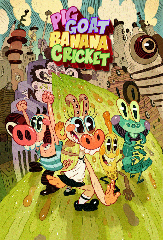 Pig Goat Banana Cricket - Vertical TV Show Poster