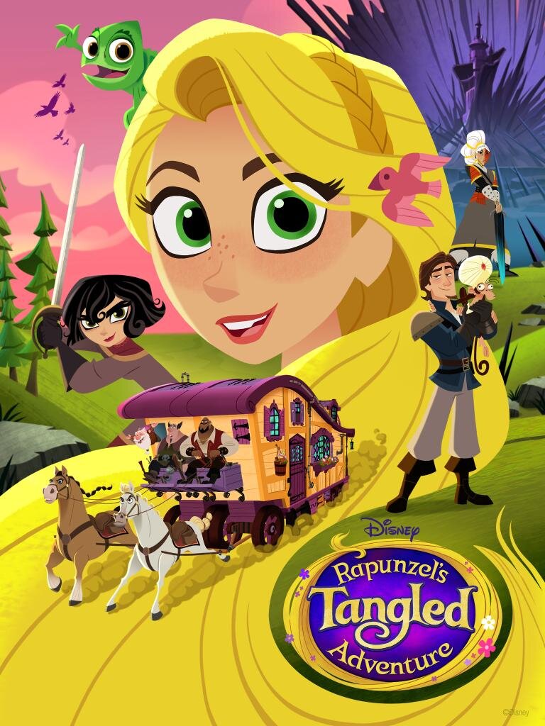 Rapunzel's Tangled Adventure - Vertical TV Show Poster
