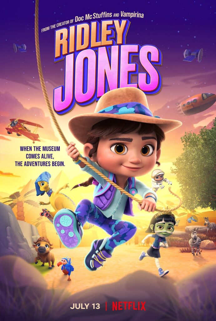 Ridley Jones - Vertical TV Show Poster