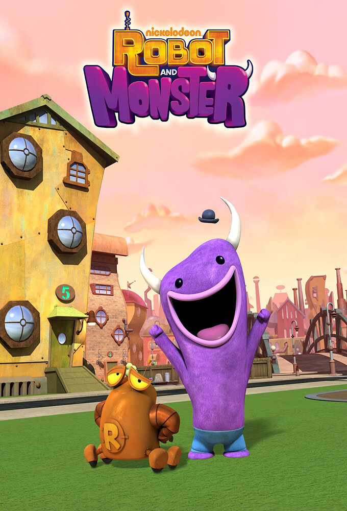 Robot and Monster - Vertical TV Show Poster