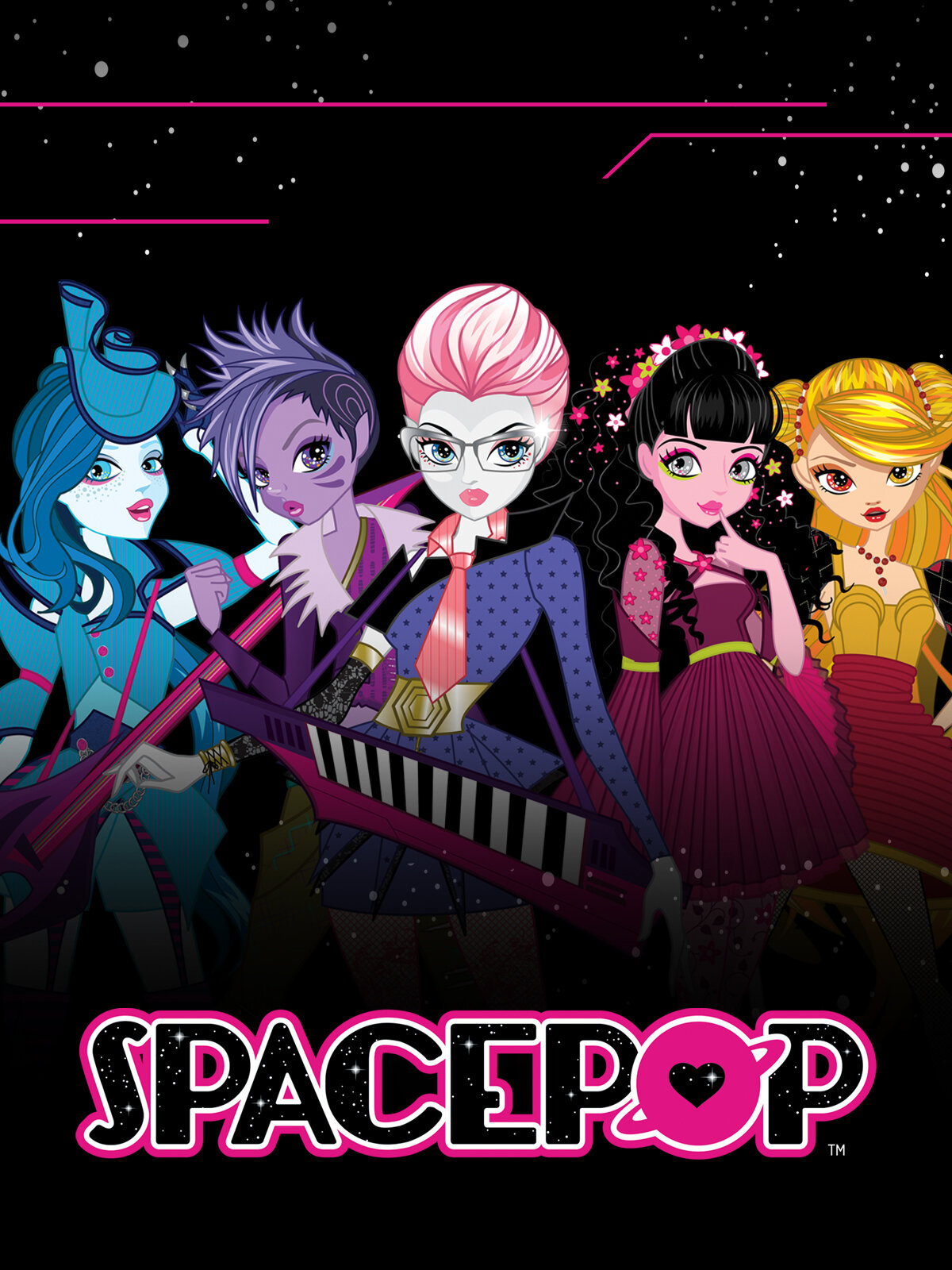 SpacePop - Vertical TV Show Poster