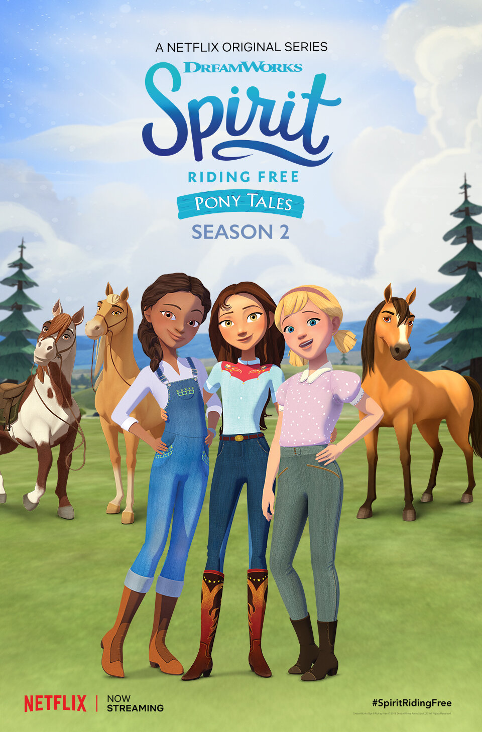Spirit Riding Free: Pony Tales - Vertical TV Show Poster