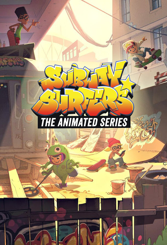 Subway Surfers: The Animated Series - Vertical TV Show Poster