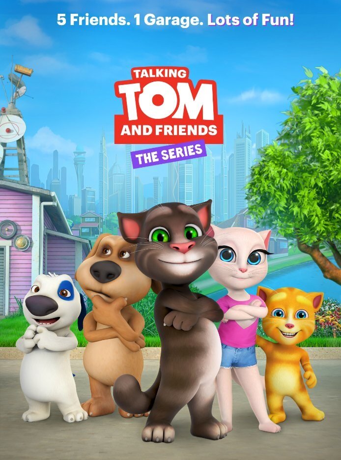 Talking Tom & Friends - Vertical TV Show Poster
