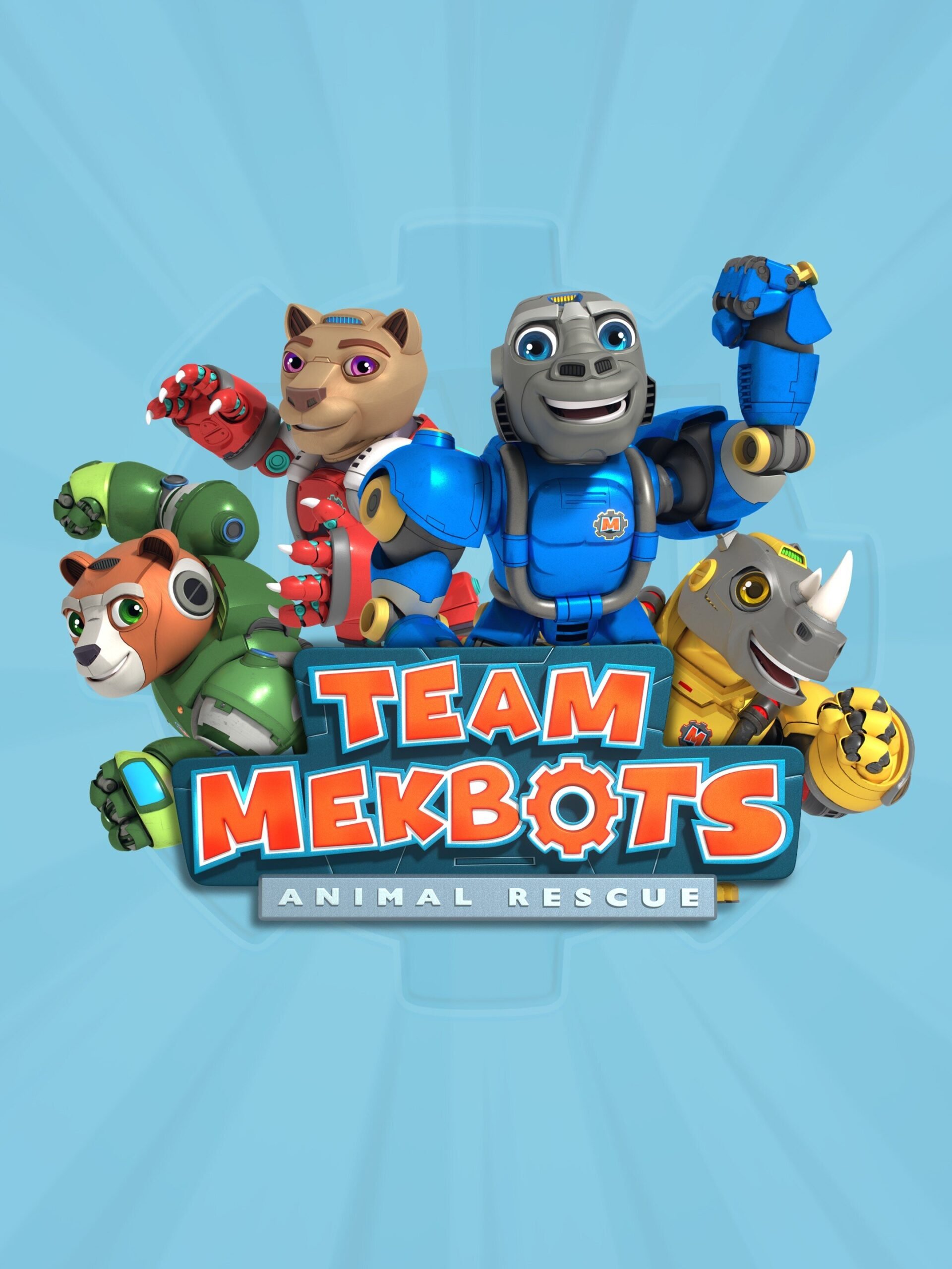 Team Mekbots: Animal Rescue - Vertical TV Show Poster