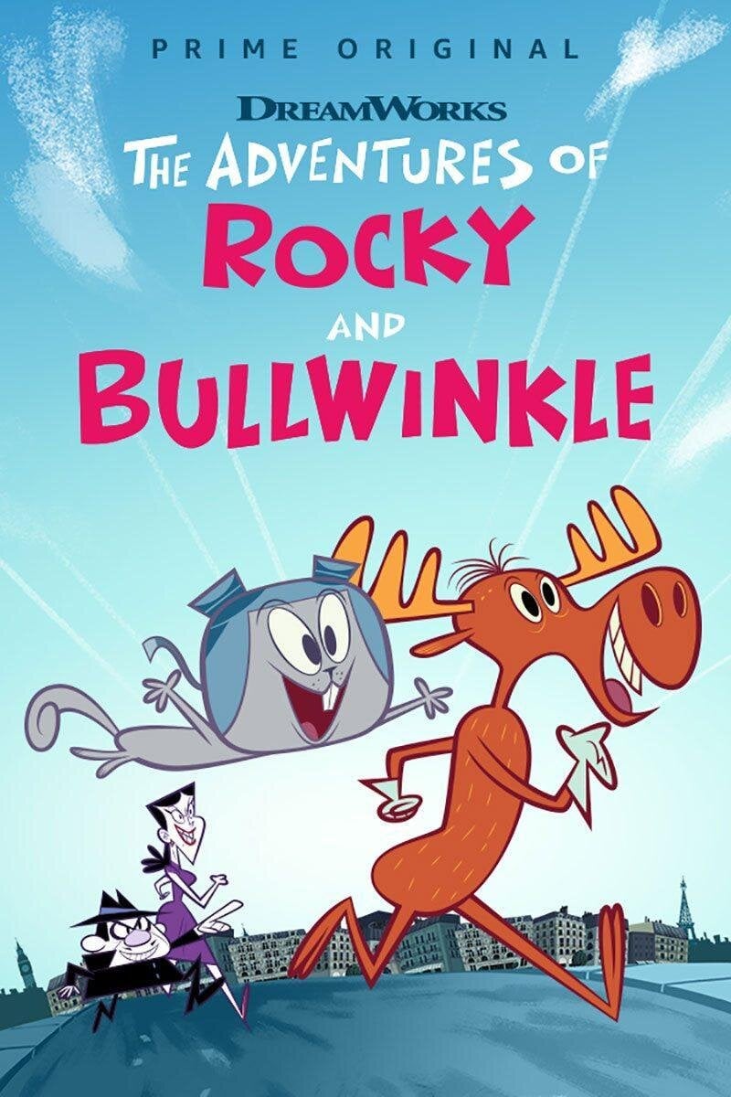 The Adventures of Rocky and Bullwinkle - Vertical TV Show Poster