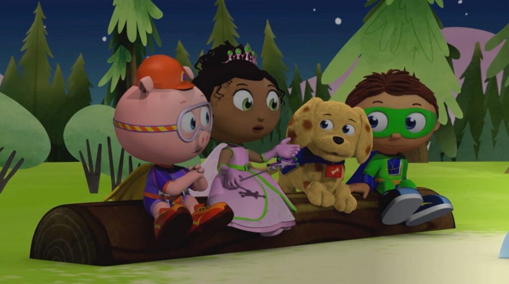 Three Bears Go Camping (Season 3, Episode 17) From Super Why! - Best Camping Cartoon Episodes