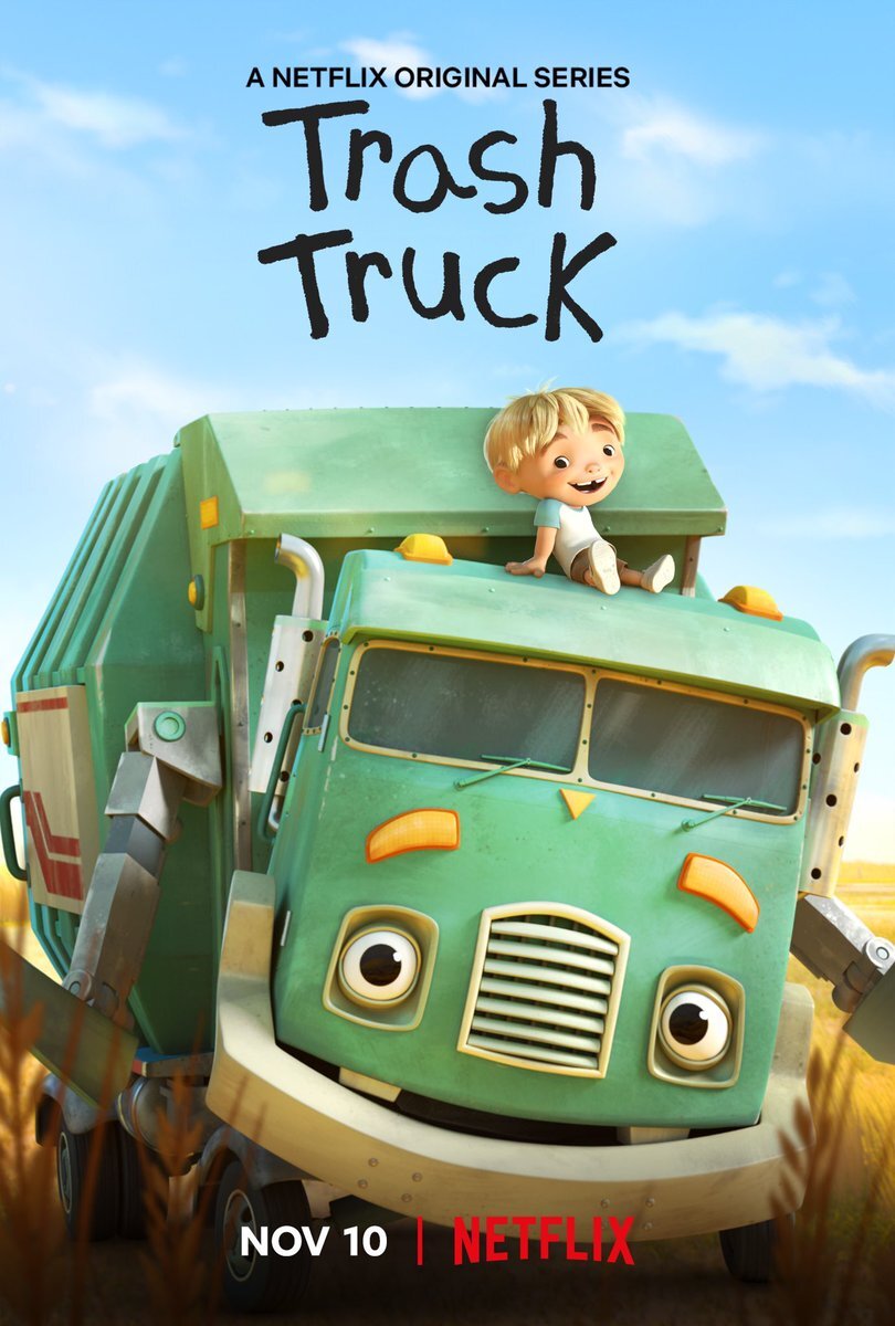 Trash Truck - Vertical TV Show Poster