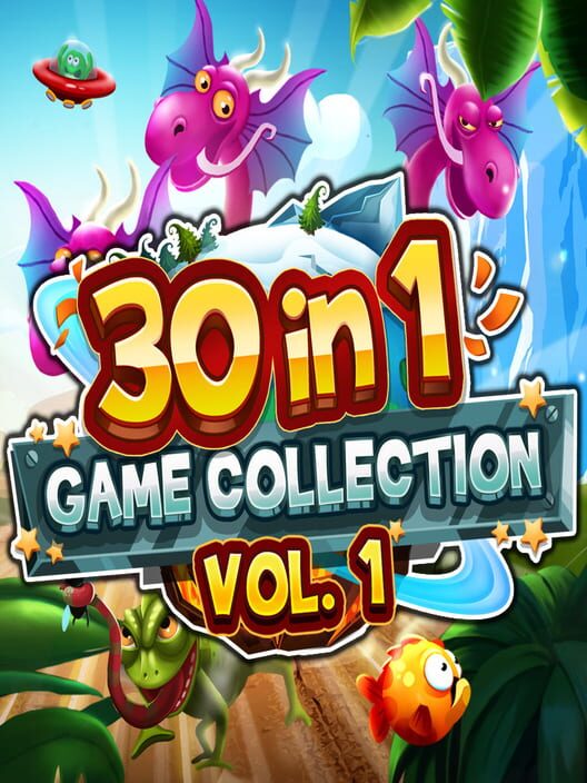 30 in 1 Game Collection Vol.1 (2018) - Vertical Video Game Poster