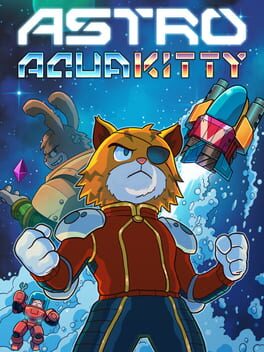 Astro Aqua Kitty (2021) - Vertical Video Game Poster