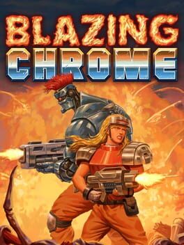 Blazing Chrome (2019) - Vertical Video Game Poster