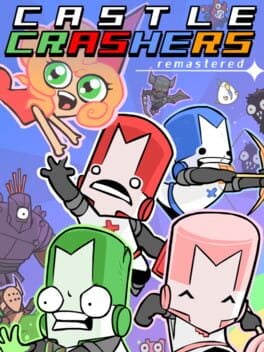Castle Crashers Remastered (2015) - Vertical Video Game Poster