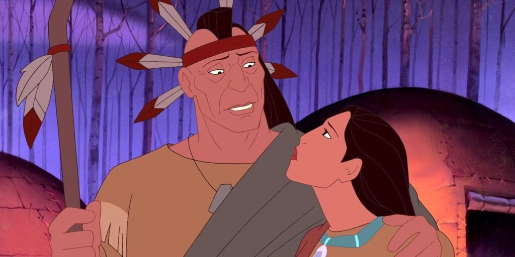 Chief Powhatan From Pocahontas