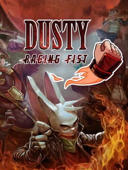 Dusty Raging Fist (2018) - Vertical Video Game Poster