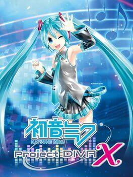 Hatsune Miku: Project Diva X (2016) - Vertical Video Game Poster