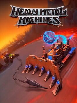Heavy Metal Machines (2018) - Vertical Video Game Poster