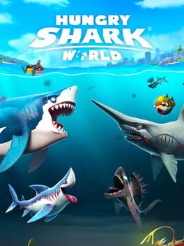 Hungry Shark World (2015) - Vertical Video Game Poster