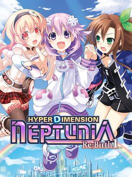 Hyperdimension Neptunia Re;Birth1 (2013) - Vertical Video Game Poster