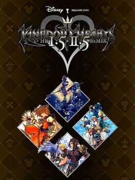 Kingdom Hearts HD 1.5 + 2.5 Remix (2017) - Vertical Video Game Poster