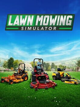 Lawn Mowing Simulator (2021) - Vertical Video Game Poster