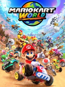 Mario Kart World (2025) - Vertical Video Game Poster