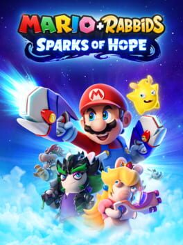 Mario + Rabbids Sparks of Hope (2022) - Vertical Video Game Poster