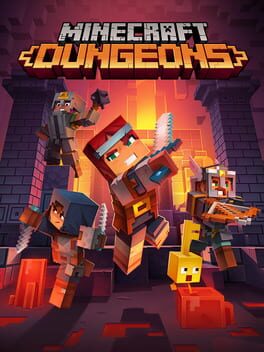 Minecraft Dungeons (2020) - Vertical Video Game Poster